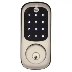 YALE - Cerrojo digital Real Living YRD226 apertura con codigos y llaves