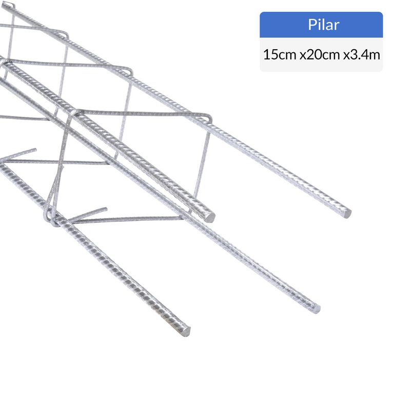 Pilar Acma Acero 15x20 cm 3,4 m