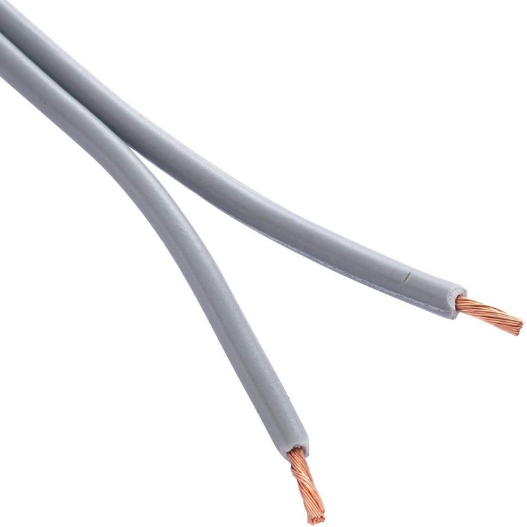 ROIMEX - Cable SPT (Paralelo) 2x20AWG/0,5MM2 Gris | Ofertitas