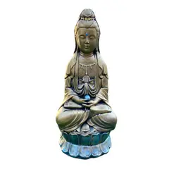 SAT NAM INSPIRES - Figura Kuan Yin 45 cm dorada
