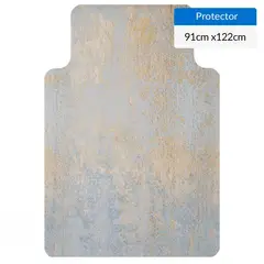 DIB - Protector Piso Design 91x122 cm PVC Gris