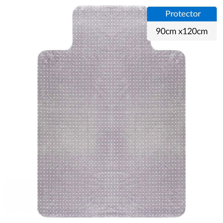 Protector Piso 90x120 cm PVC Gris