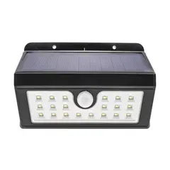 HB LEDS - Foco Solar Exterior LED Con Sensor 4W Luz Fría