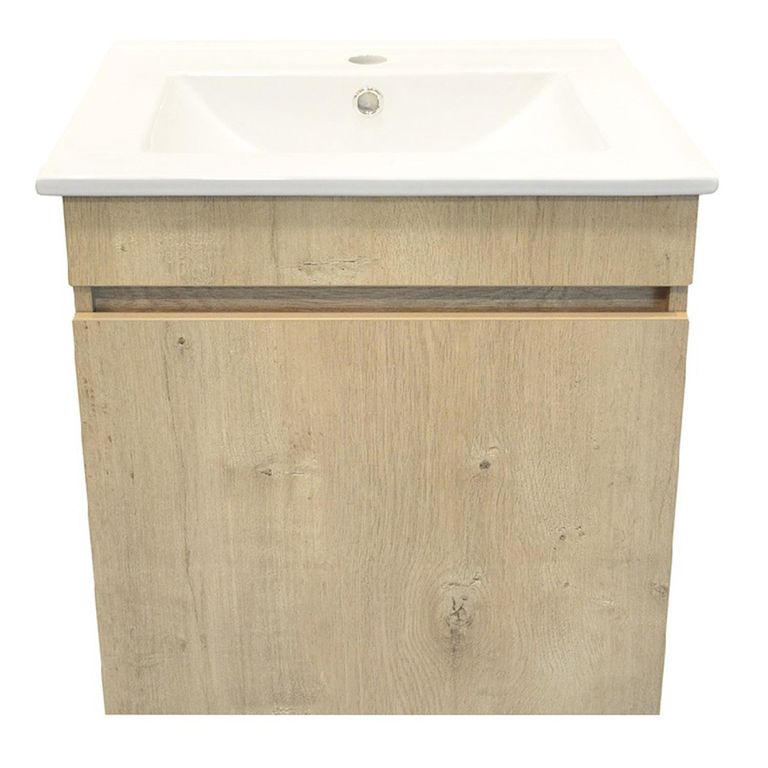 Kit Mueble Moyen 50x46 + Cubierta color nogal