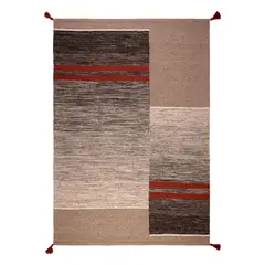 DIB - Alfombra Handw Wool Line 190x290 cm Terra