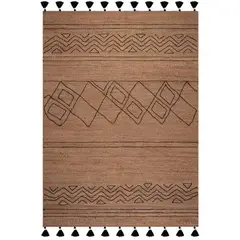 DIB - Alfombra Jute Ethnic 190x290 cm 528 Natural