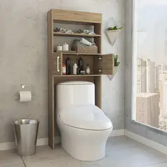 TUHOME - Mueble Organizador Baño Para Wc 62.4X160 Cm