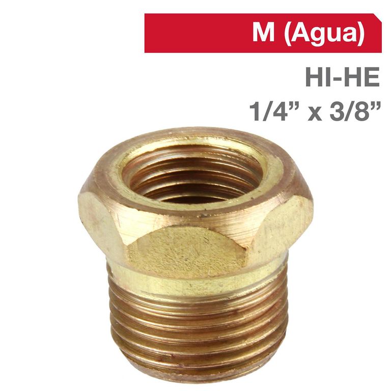 Bushing Bronce HI/HE 1/4" x 3/8" 1u