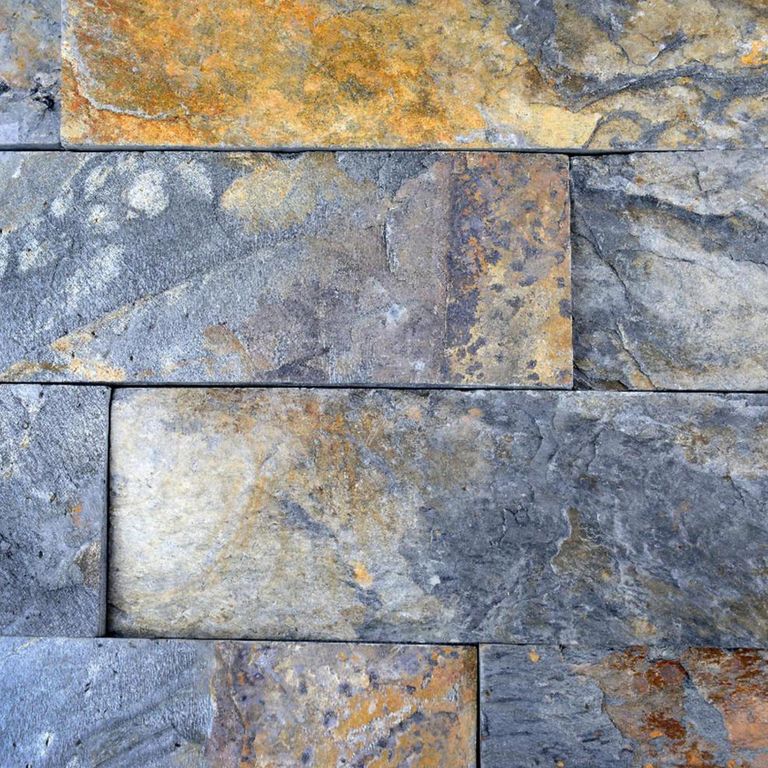 Piedra Natural Dimensionada 10x40 cm Gris Óxido 15 m2