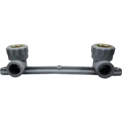 VINILIT - Codo 90°Doble PPR Gris 20 mm x1/2"