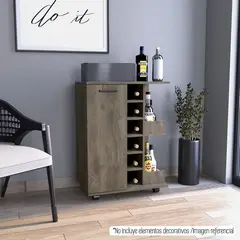 TUHOME - Bar Bajo Andorra 60x82.1x37.7 cm Bellota