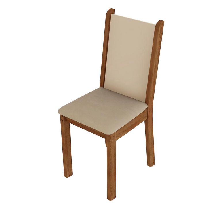 Silla Leone Beige 89x36x44 cm