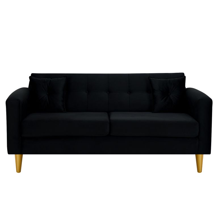 Sofa New Retro 3 Cuerpos Felpa 01