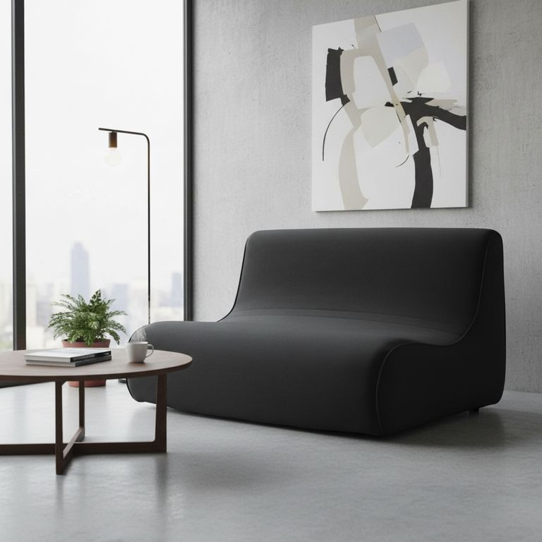Sofa Komodo 2 Cuerpos Felpa