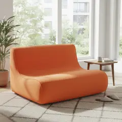 BODEVIR - Sofa Komodo 2 Cuerpos Felpa