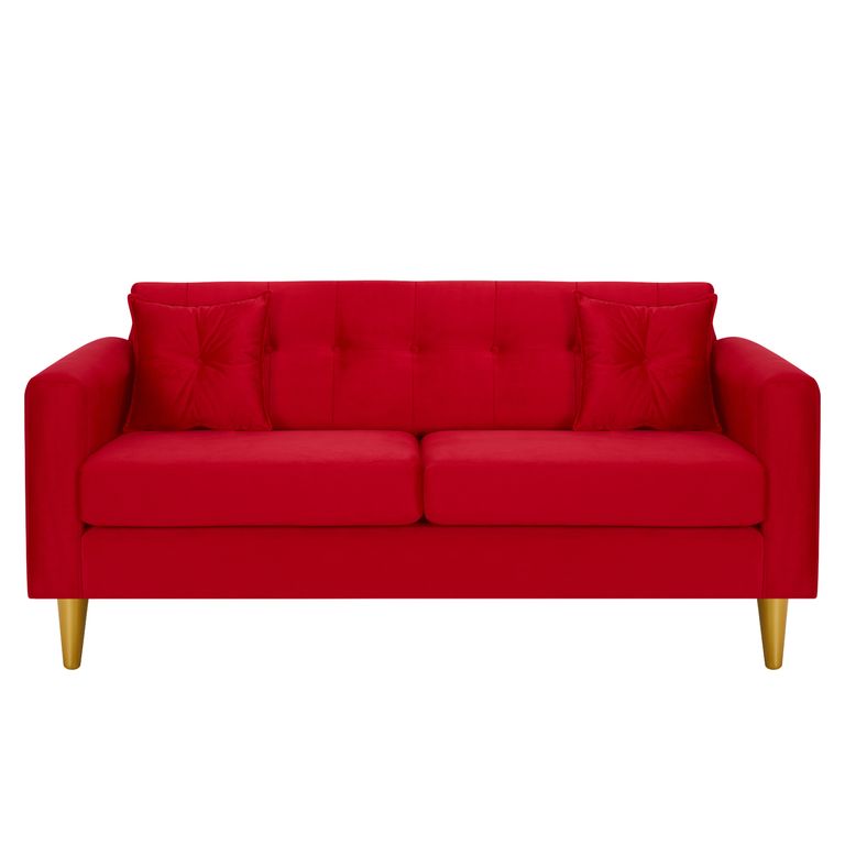 Sofa New Retro 3 Cuerpos Felpa 01