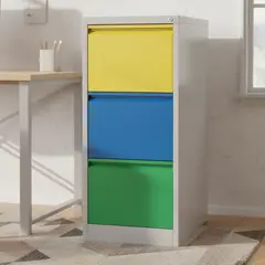 MALETEK - Kardex 3 Cajones Llave Multicolor