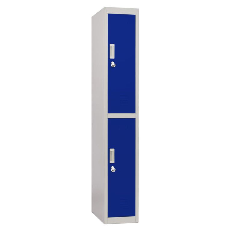 Locker Officelock 1 Cuerpo 2 Puerta(s) 28x166x53 cm Azul