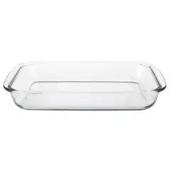 JUST HOME COLLECTION - Asadera Rectangular Templado 2.5 Litros