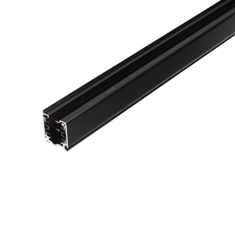 Riel Energizado Trifásico Negro 1 Metro