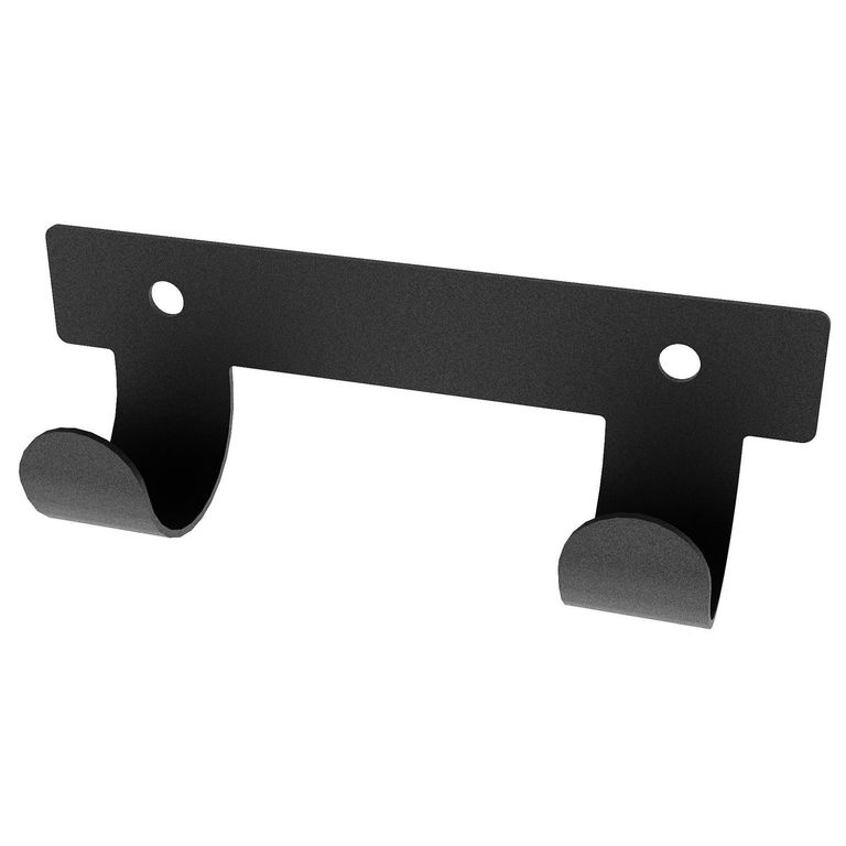 Percha Classic 2 Acero Negro opaco