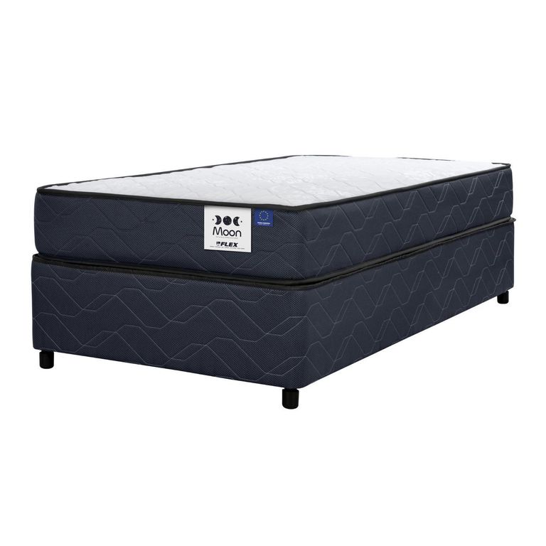 FLEX Cama 1 plaza Americana Moon Azul