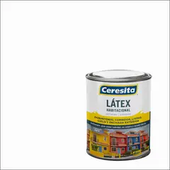 CERESITA - Pintura Látex Habitacional Mate 0.25 galón(es) Blanco
