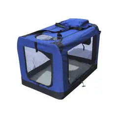 GENERICO - Bolso Transportador XL para Perro 94x67x10 cm Azul