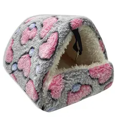 GENERICO - Cama Nido para Hamster Talla S Rosa