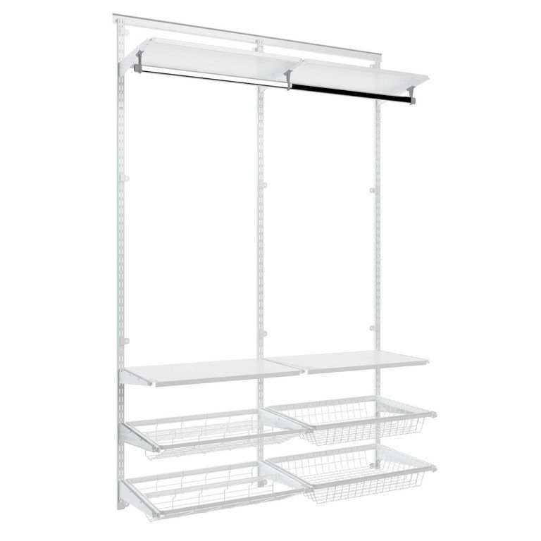 Closet Acero Blanco brillante