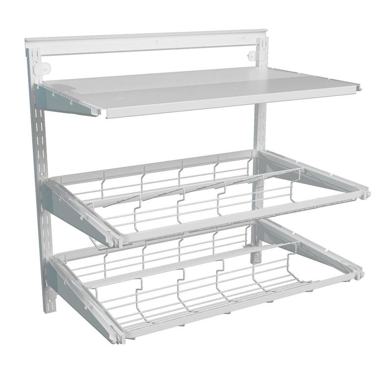 Estante Organizador 64x66x44 cm Blanco