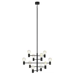 BYP - Lámpara de colgar Paris 10L E27 40w negro
