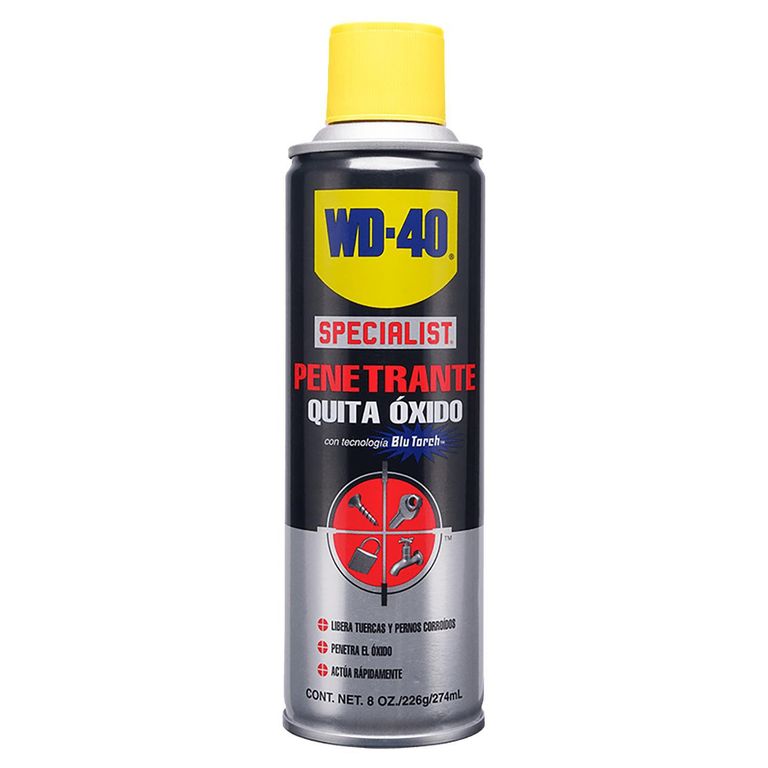 Lubricante Penetrante Wd-40 274 ml Afloja Tuercas y Tornillos