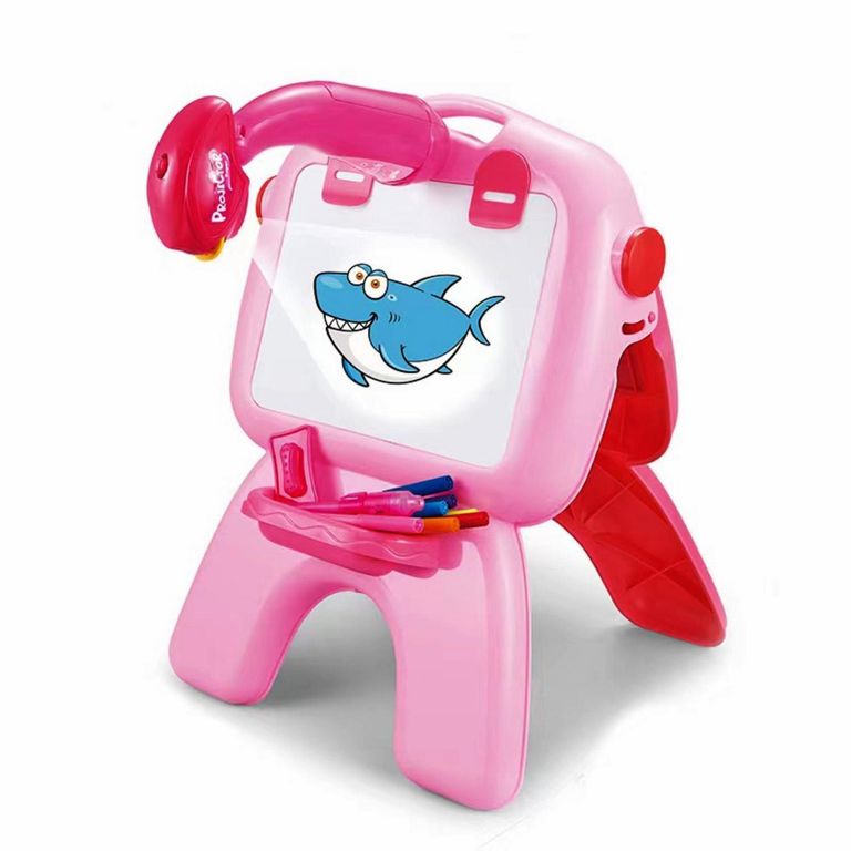 KIDSCOOL Pizarra luminosa learning 4 en 1 rosado