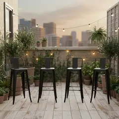 DE PIES A CABEZA - Pack 4 Pisos Tolix R 66x32x32 cm