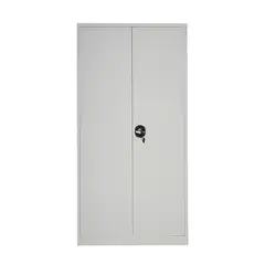 MOVILOCKERS - Storage Ensamblado 2 Puerta(s) 4 Repisa(s) 180x90x40 cm Gris Agata