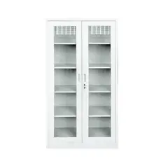 MOVILOCKERS - Storage 2 Puerta(s) 4 Repisa(s) 90xx40 cm Gris Agata