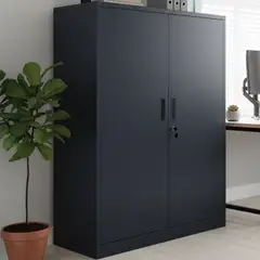 MOVILOCKERS - Storage Medio Negro Mate 110x90x40 cm