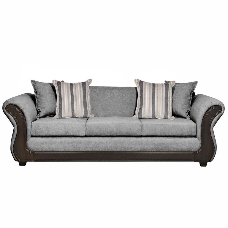 Sofá 3 Cuerpos Palermo 238X86X90 cm Tela