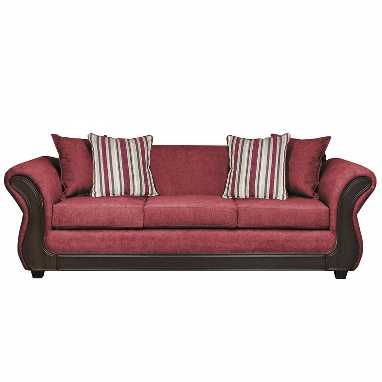 Sofá 3 Cuerpos Palermo 238X86X90 cm Tela