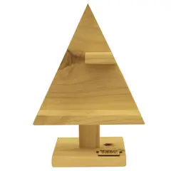 MAGIC HOME - Árbol de Navidad Madera Douglas 21x30 cm Nuez