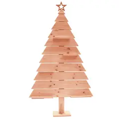 MAGIC HOME - Árbol de Navidad Madera Larix 109x180 cm Café