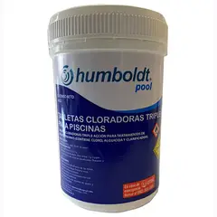 HUMBOLDT - Cloro Tableta 1 kg Frasco (plástico/vidrio)
