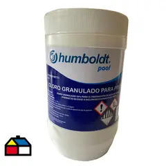 HUMBOLDT - Cloro para Piscinas Granulado 1 kg Frasco (plástico/vidrio)