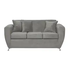 INNOVAMUEBLES - Sofá 3 cuerpos Chicago 180x85x75 cm Gris