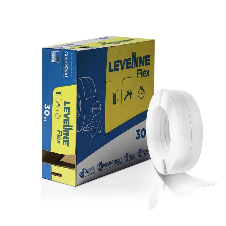 Esquinero flexible Levelline de 30 m x 7 cm