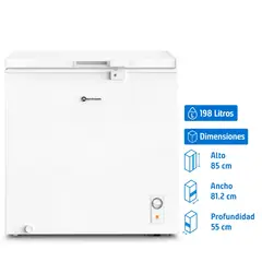 MADEMSA - Freezer Horizontal 198 Litros M200D
