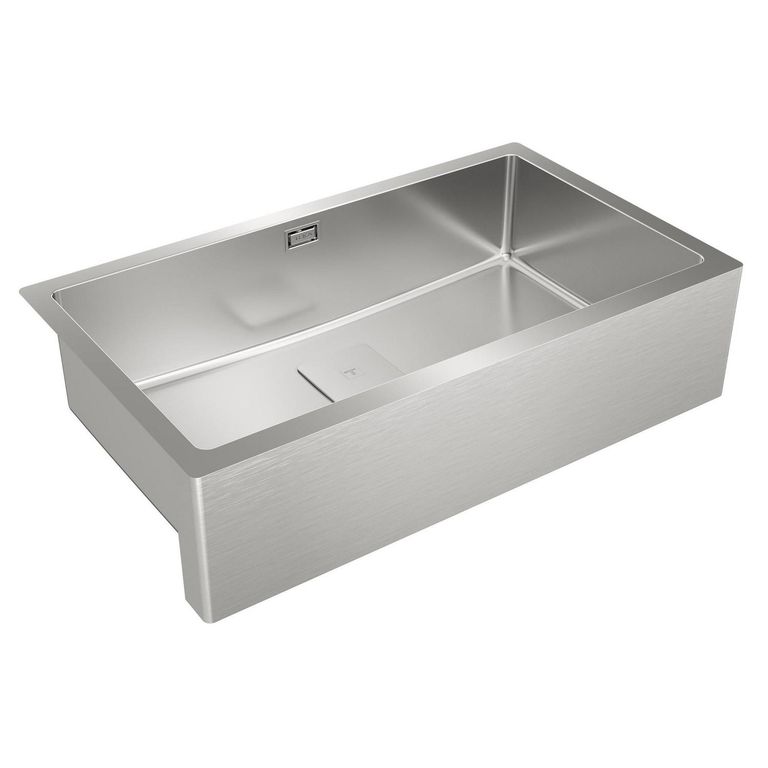 Lavaplatos Bajo Encimera 1 Cubeta(s) 79.5x20x46.8 cm Acero inoxidable