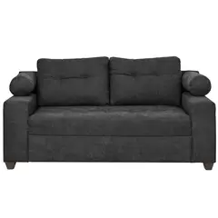 INNOVAMUEBLES - Sofá 2 cuerpos Le Mans 180x96x90 cm Negro
