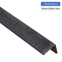 GENERICO - Ángulo Laminado Acero 30x30x3 mm 6 m